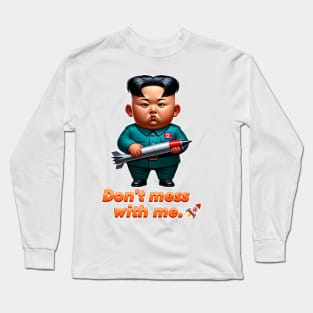 A Mischievous Boy from North Korea Long Sleeve T-Shirt